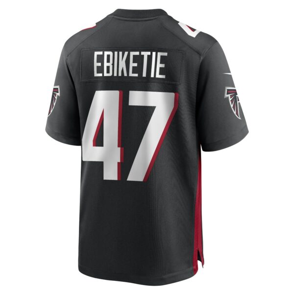 Men’s Arnold Ebiketie Atlanta Falcons Nike Black Game Player Jersey