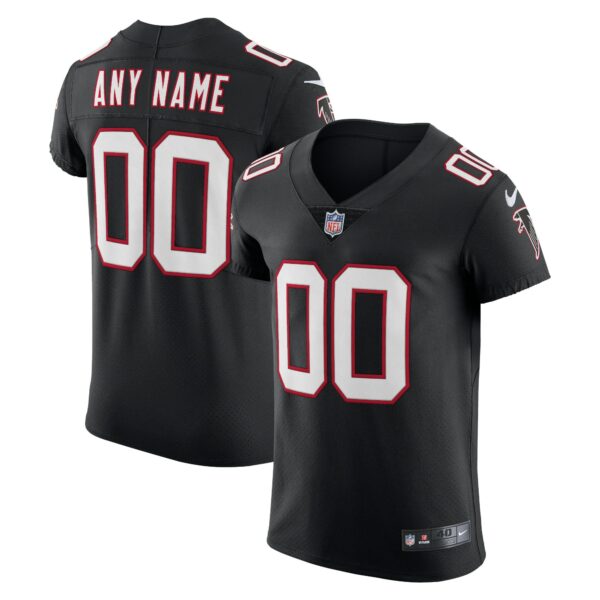 Men’s Atlanta Falcons Nike Black Alternate Vapor Elite Custom Jersey