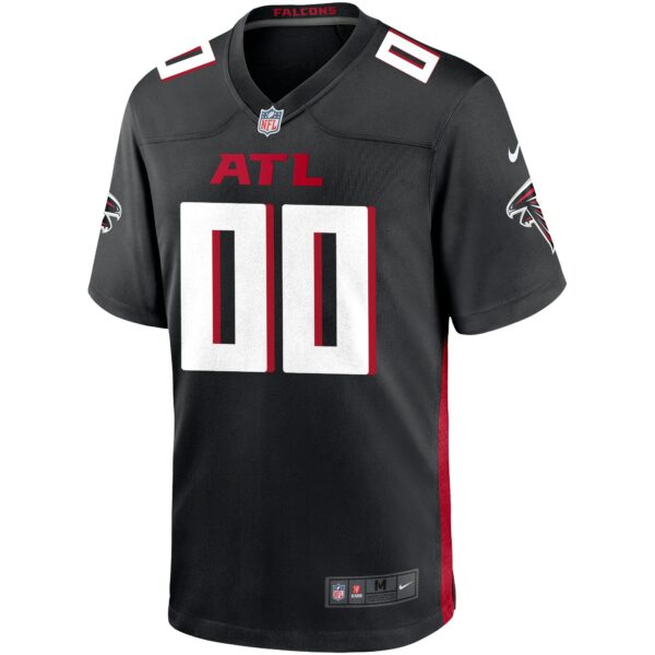 Men’s Atlanta Falcons Nike Black Custom Game Jersey