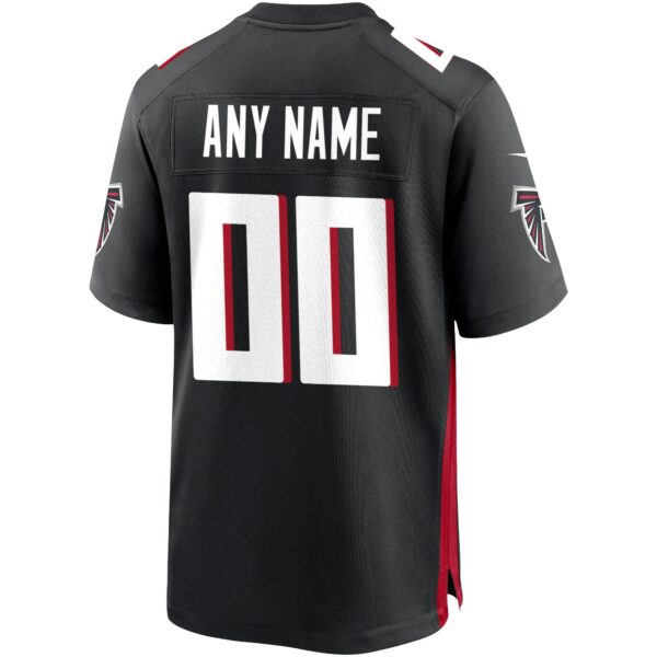 Men’s Atlanta Falcons Nike Black Custom Game Jersey