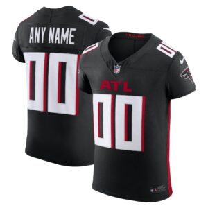 Men's Atlanta Falcons Nike Black Vapor F.U.S.E. Elite Custom Jersey