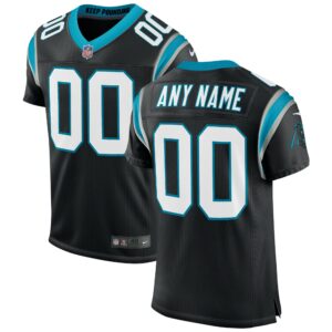 Men's Carolina Panthers Nike Black Classic Custom Elite Jersey