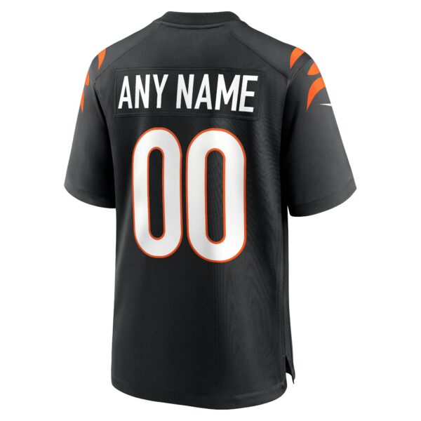 Men’s Cincinnati Bengals Nike Black Game Custom Jersey