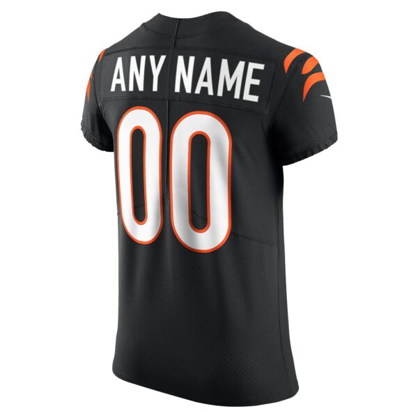 Men’s Cincinnati Bengals Nike Black Vapor Elite Custom Jersey