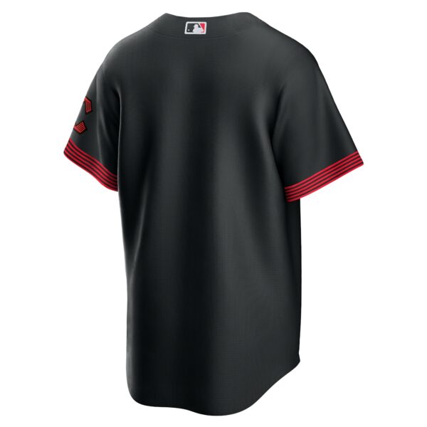 Men’s Cincinnati Reds  Nike Black 2023 City Connect Replica Jersey