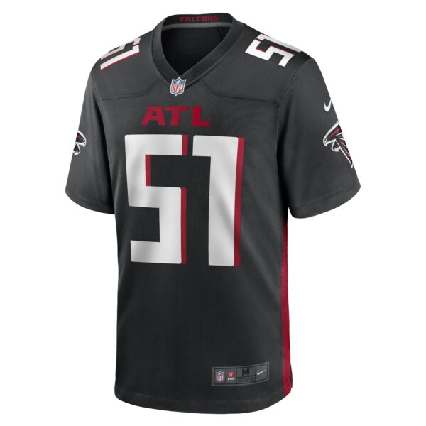 Men’s DeAngelo Malone Atlanta Falcons Nike Black Game Player Jersey