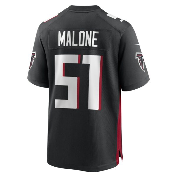 Men’s DeAngelo Malone Atlanta Falcons Nike Black Game Player Jersey