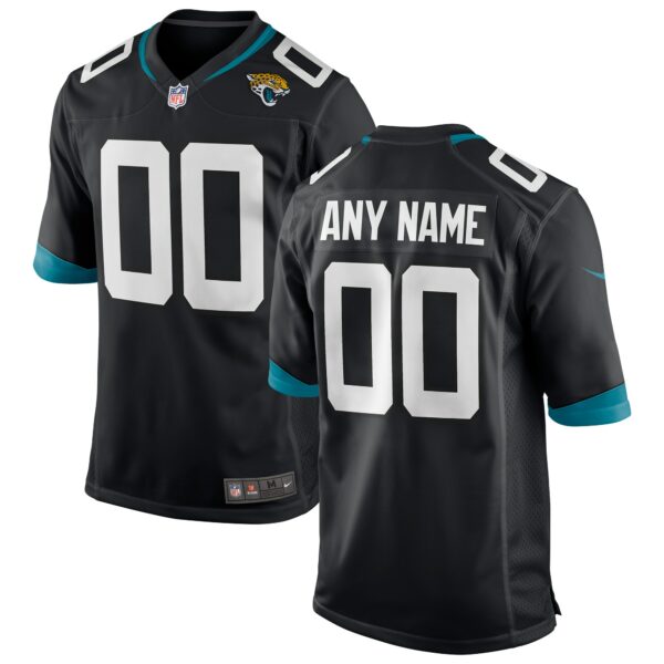 Men’s Jacksonville Jaguars Nike Black Custom Game Jersey