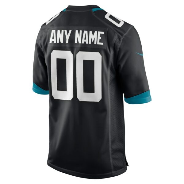 Men’s Jacksonville Jaguars Nike Black Custom Game Jersey