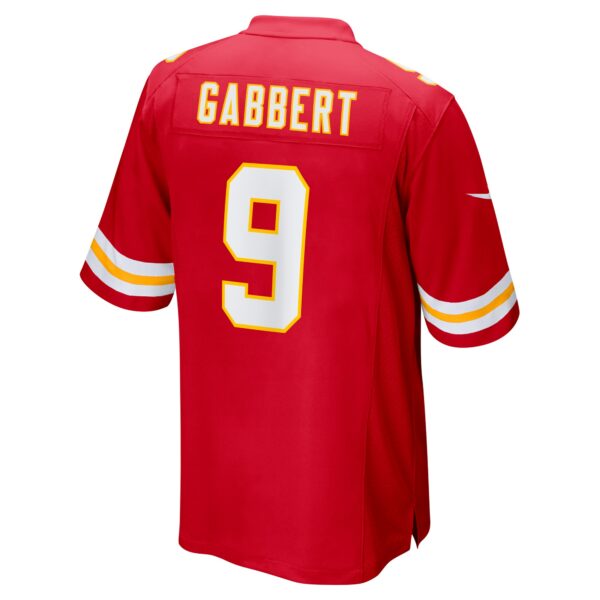 Men’s Kansas City Chiefs Blaine Gabbert Nike Red Game Jersey