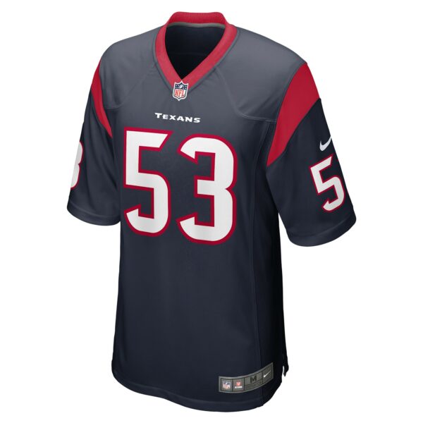 Men’s Houston Texans Blake Cashman Nike Navy Game Player Jersey