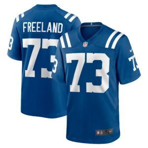 Men's Indianapolis Colts Blake Freeland Nike Royal Team Game Jersey