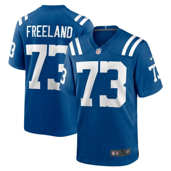 Men’s Indianapolis Colts Blake Freeland Nike Royal Team Game Jersey