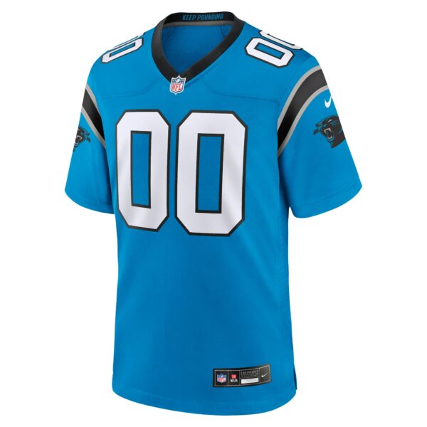 Men’s Carolina Panthers Nike Blue Alternate Custom Game Jersey