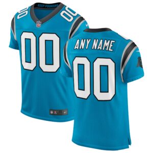 Men's Carolina Panthers Nike Blue Classic Elite Custom Jersey