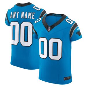 Men's Carolina Panthers Nike Blue Vapor F.U.S.E. Elite Custom Jersey