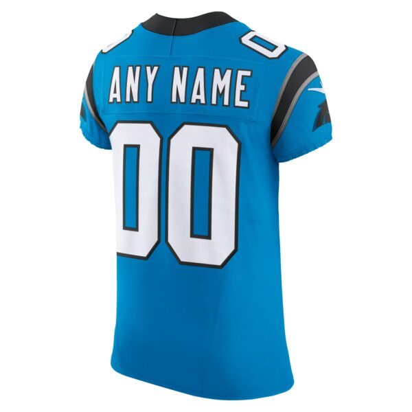 Men’s Carolina Panthers Nike Blue Vapor F.U.S.E. Elite Custom Jersey