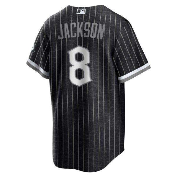 Men’s Chicago White Sox Bo Jackson Nike Black City Connect Replica Player Jersey