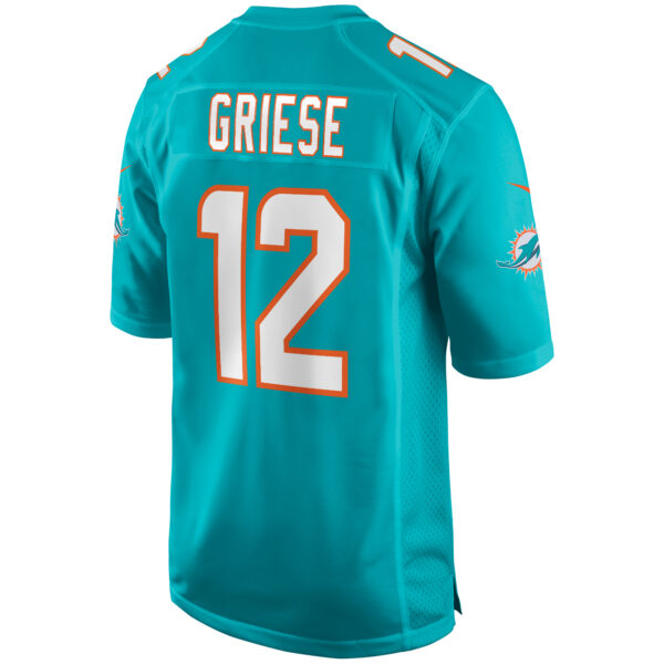 Men’s Miami Dolphins Bob Griese Nike Aqua Game Retired Player Jersey