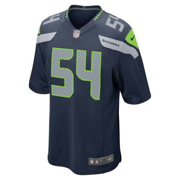 Men’s Seattle Seahawks Bobby Wagner Nike College Navy Game Team Jersey