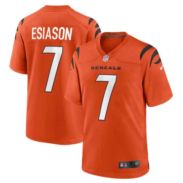 Men’s Cincinnati Bengals Boomer Esiason Nike Orange Retired Player Alternate Game Jersey