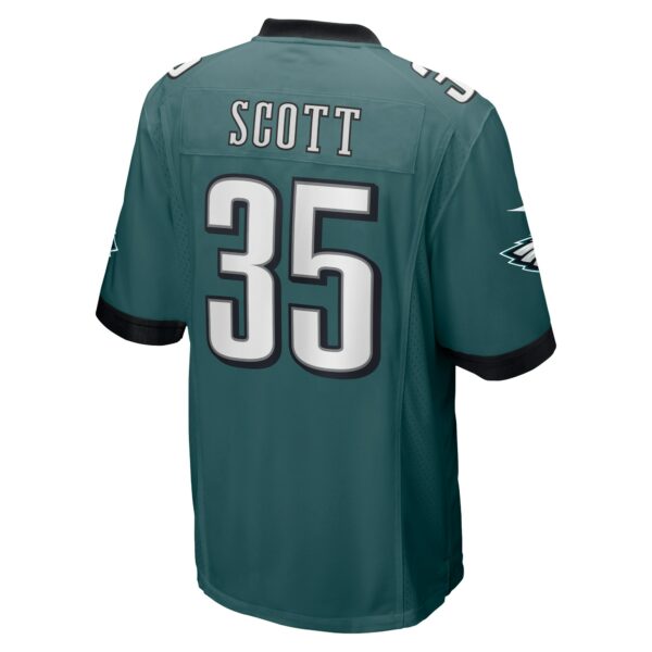 Men’s Philadelphia Eagles Boston Scott Nike Midnight Green Game Jersey