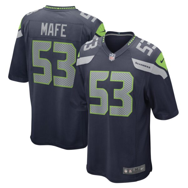 Men’s Seattle Seahawks Boye Mafe Nike College Navy Game Player Jersey