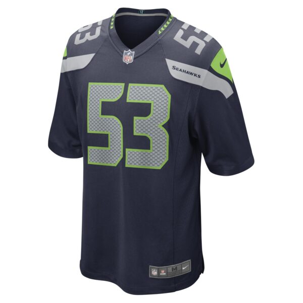 Men’s Seattle Seahawks Boye Mafe Nike College Navy Game Player Jersey