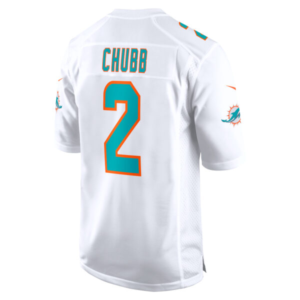 Men’s Miami Dolphins Bradley Chubb Nike White Game Player Jersey