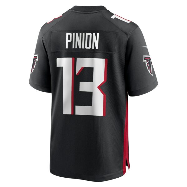 Men’s Atlanta Falcons Bradley Pinion Nike Black Game Player Jersey