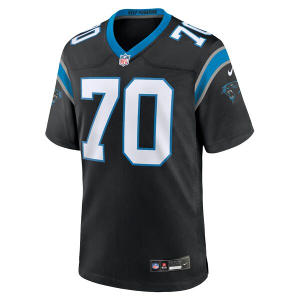 Men’s Carolina Panthers Brady Christensen Nike Black Team Game Jersey