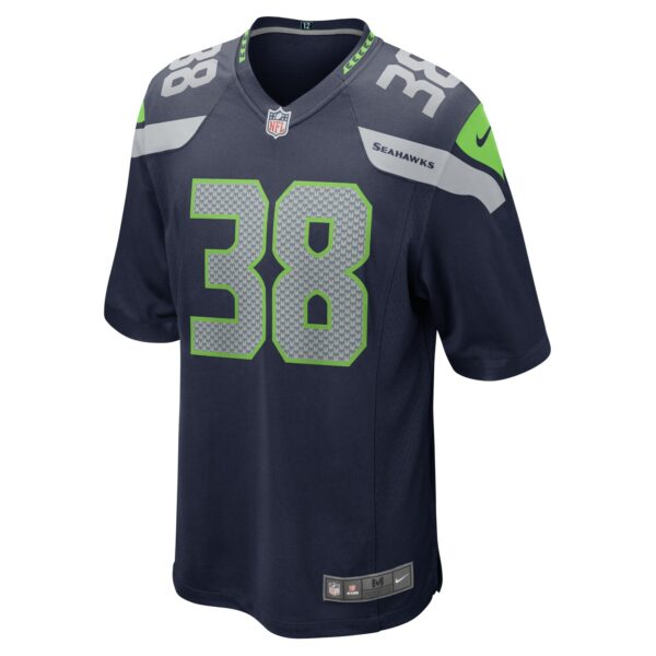 Men’s Seattle Seahawks Brady Russell Nike College Navy Game Jersey