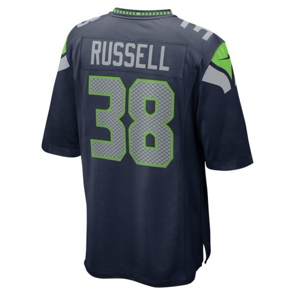 Men’s Seattle Seahawks Brady Russell Nike College Navy Game Jersey