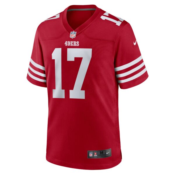 Men’s San Francisco 49ers Brandon Allen Nike Scarlet Game Jersey