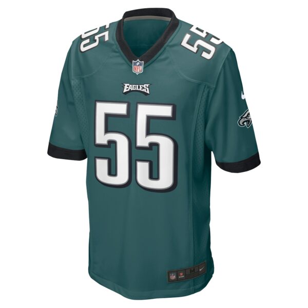 Men’s Philadelphia Eagles Brandon Graham Nike Midnight Green Game Jersey