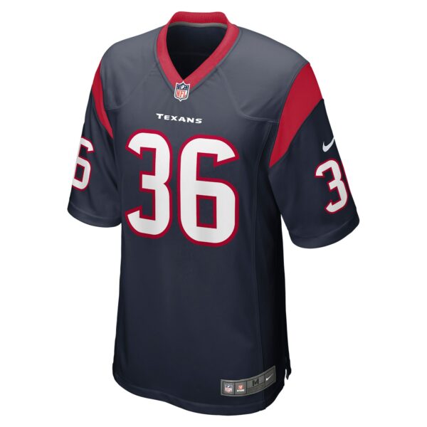 Men’s Houston Texans Brandon Hill Nike Navy Team Game Jersey