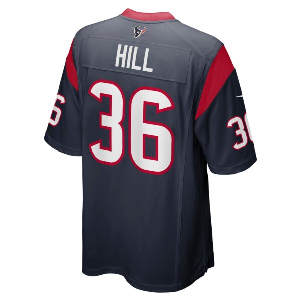 Men’s Houston Texans Brandon Hill Nike Navy Team Game Jersey