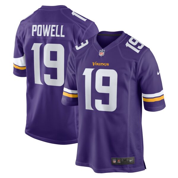 Men’s Minnesota Vikings Brandon Powell Nike Purple Game Jersey