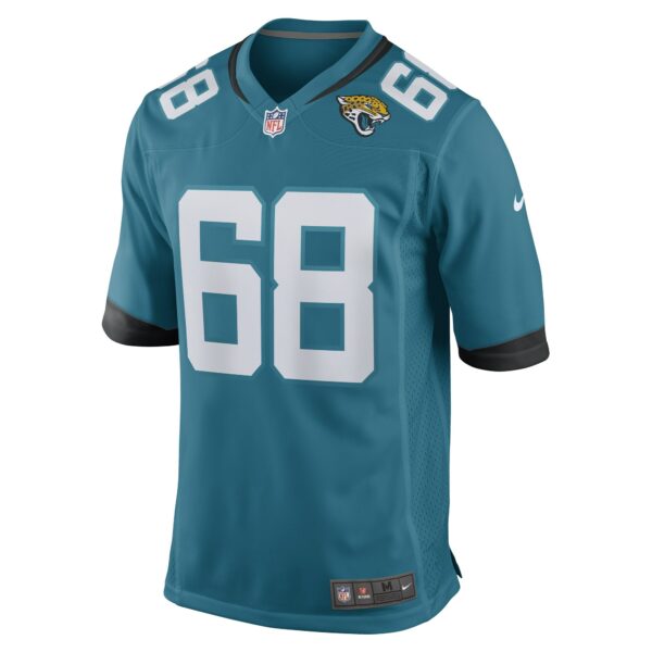 Men’s Jacksonville Jaguars Brandon Scherff Nike Teal Game Player Jersey