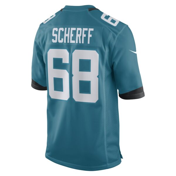 Men’s Jacksonville Jaguars Brandon Scherff Nike Teal Game Player Jersey