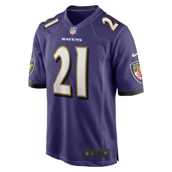 Men’s Baltimore Ravens Brandon Stephens Nike Purple Game Jersey