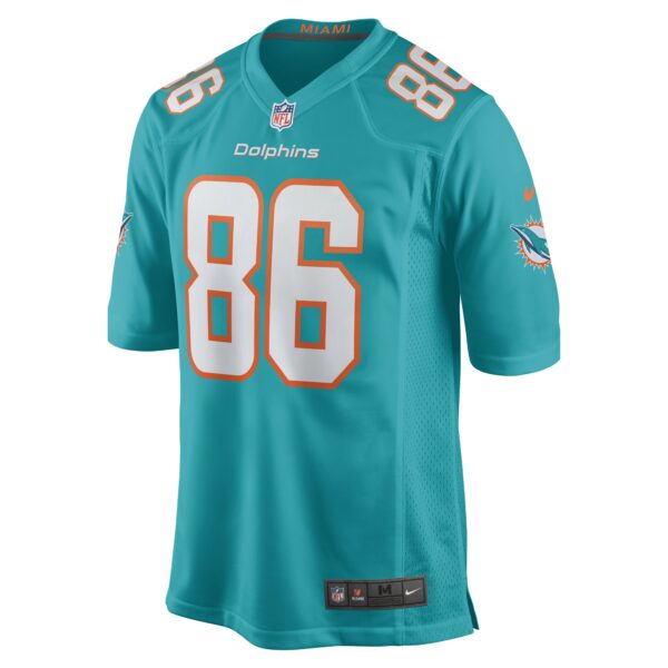 Men’s Miami Dolphins Braylon Sanders Nike Aqua Game Player Jersey