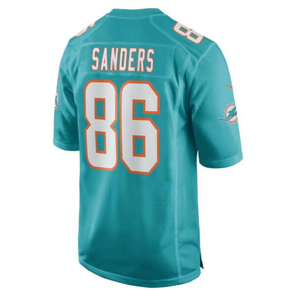 Men’s Miami Dolphins Braylon Sanders Nike Aqua Game Player Jersey