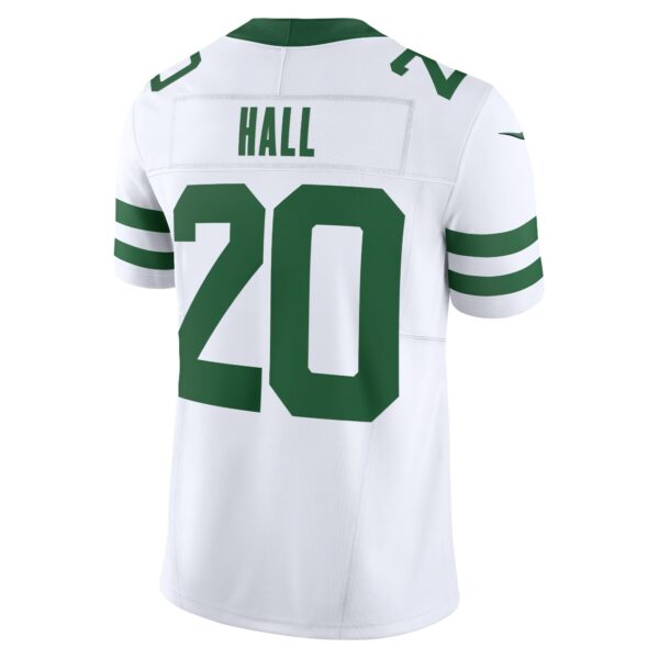 Men’s New York Jets Breece Hall Nike White Vapor F.U.S.E. Limited Jersey