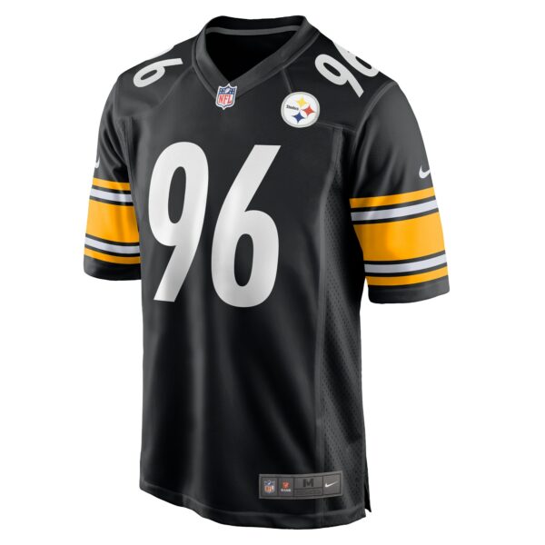 Men’s Pittsburgh Steelers Breiden Fehoko Nike Black Game Jersey