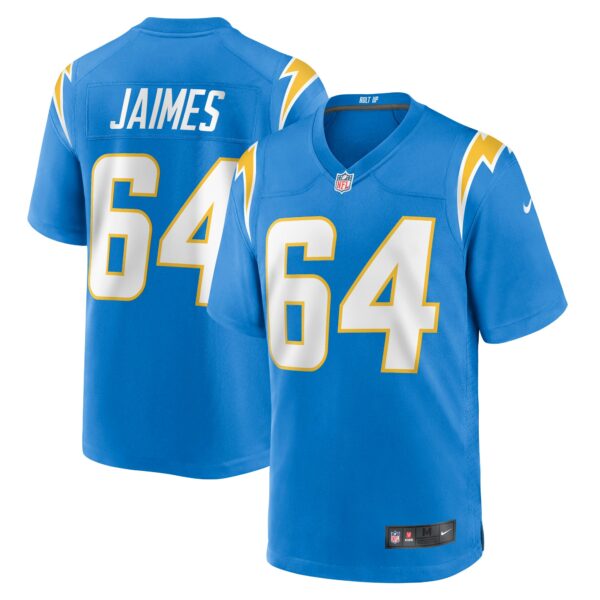 Men’s Los Angeles Chargers Brenden Jaimes Nike Powder Blue Game Jersey