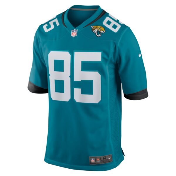 Men’s Jacksonville Jaguars Brenton Strange Nike Teal Team Game Jersey