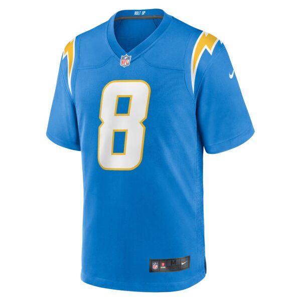 Men’s Los Angeles Chargers Brett Maher Nike Powder Blue Team Game Jersey