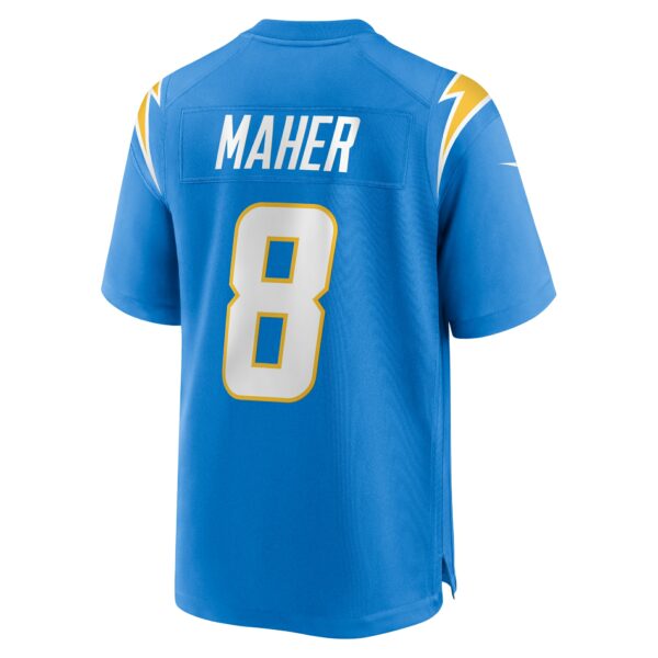 Men’s Los Angeles Chargers Brett Maher Nike Powder Blue Team Game Jersey