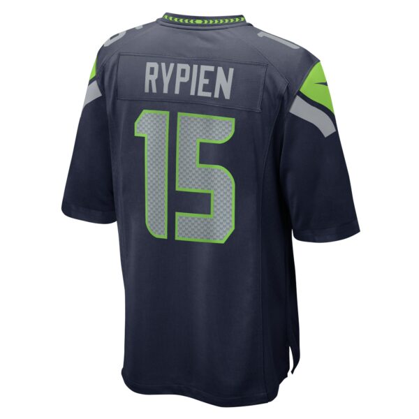 Men’s Seattle Seahawks Brett Rypien Nike College Navy Team Game Jersey